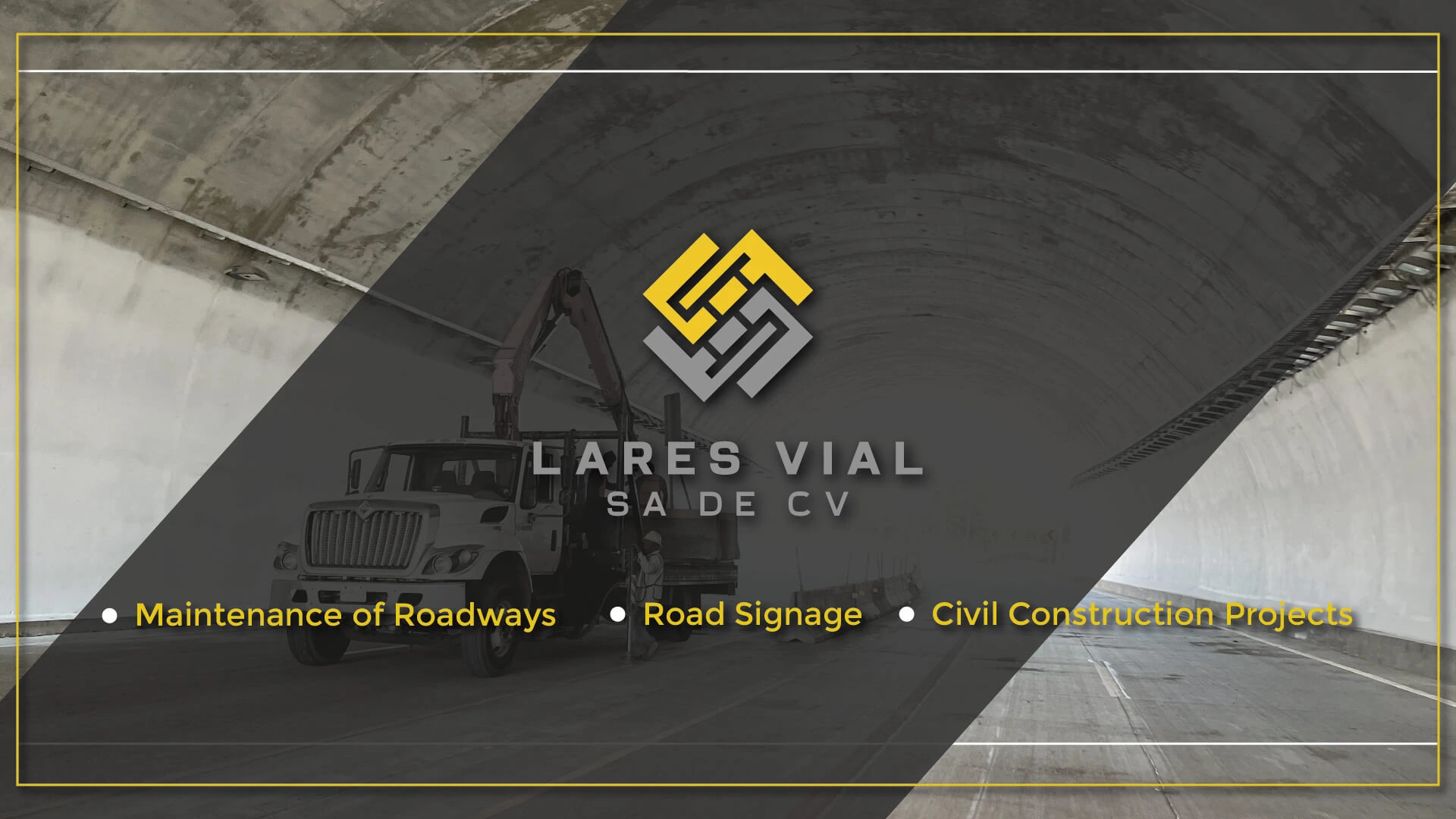 Maintenance of Roadways. Road Signage. Civil Construction Projects